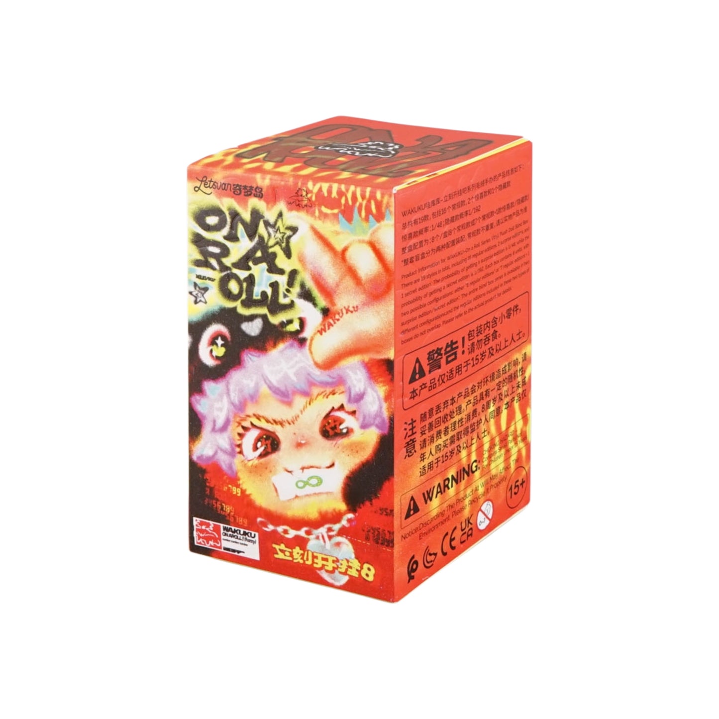 WAKUKU ON A ROLLシリーズ ぬいぐるみペンダント