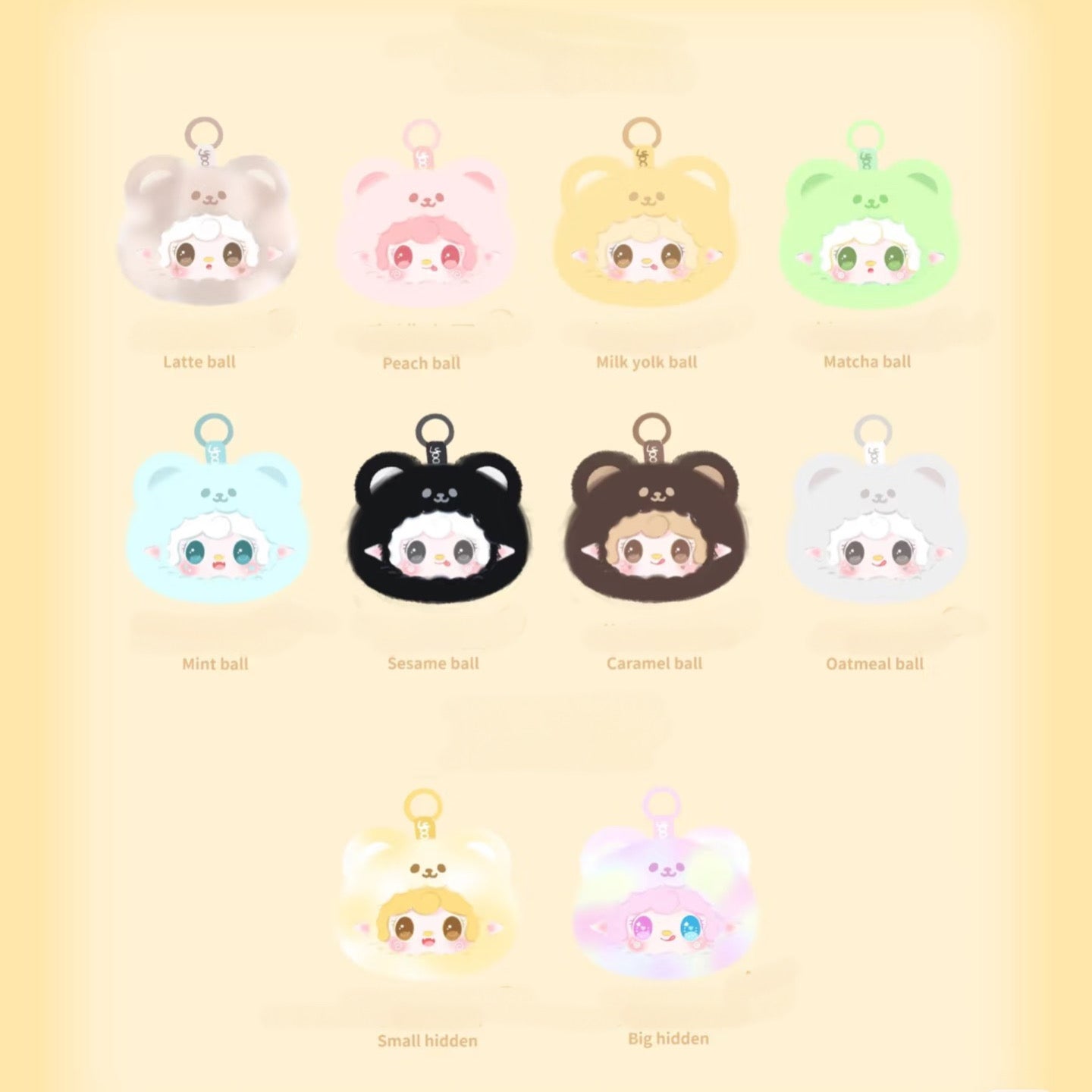 YOOKI Little Bear ぬいぐるみペンダント