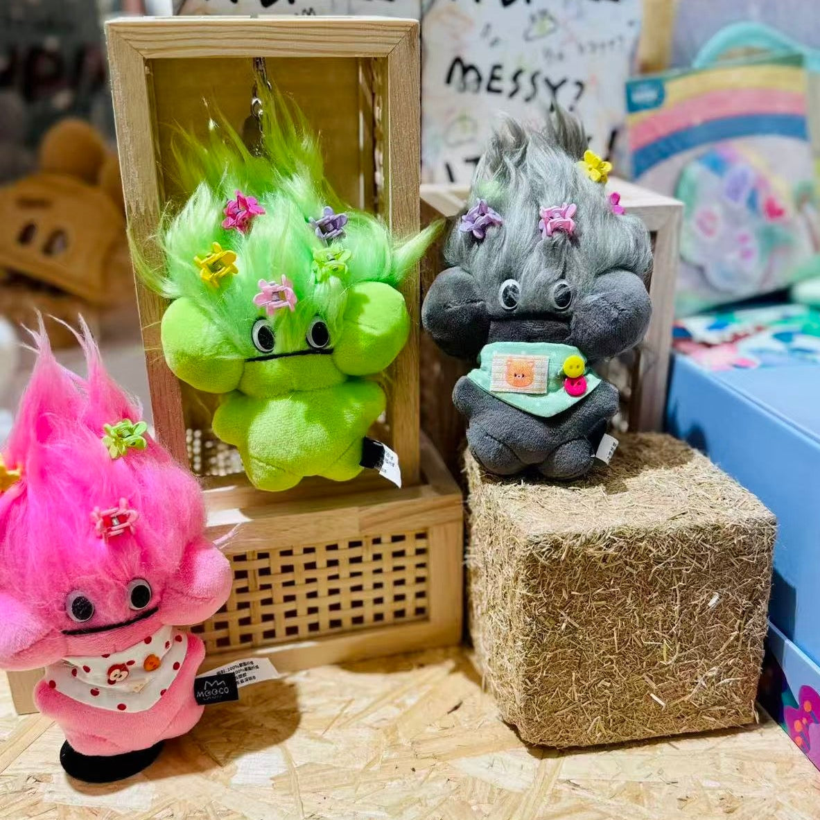 MAOCO LAND A Little Mess It's Ok シリーズ ぬいぐるみペンダント