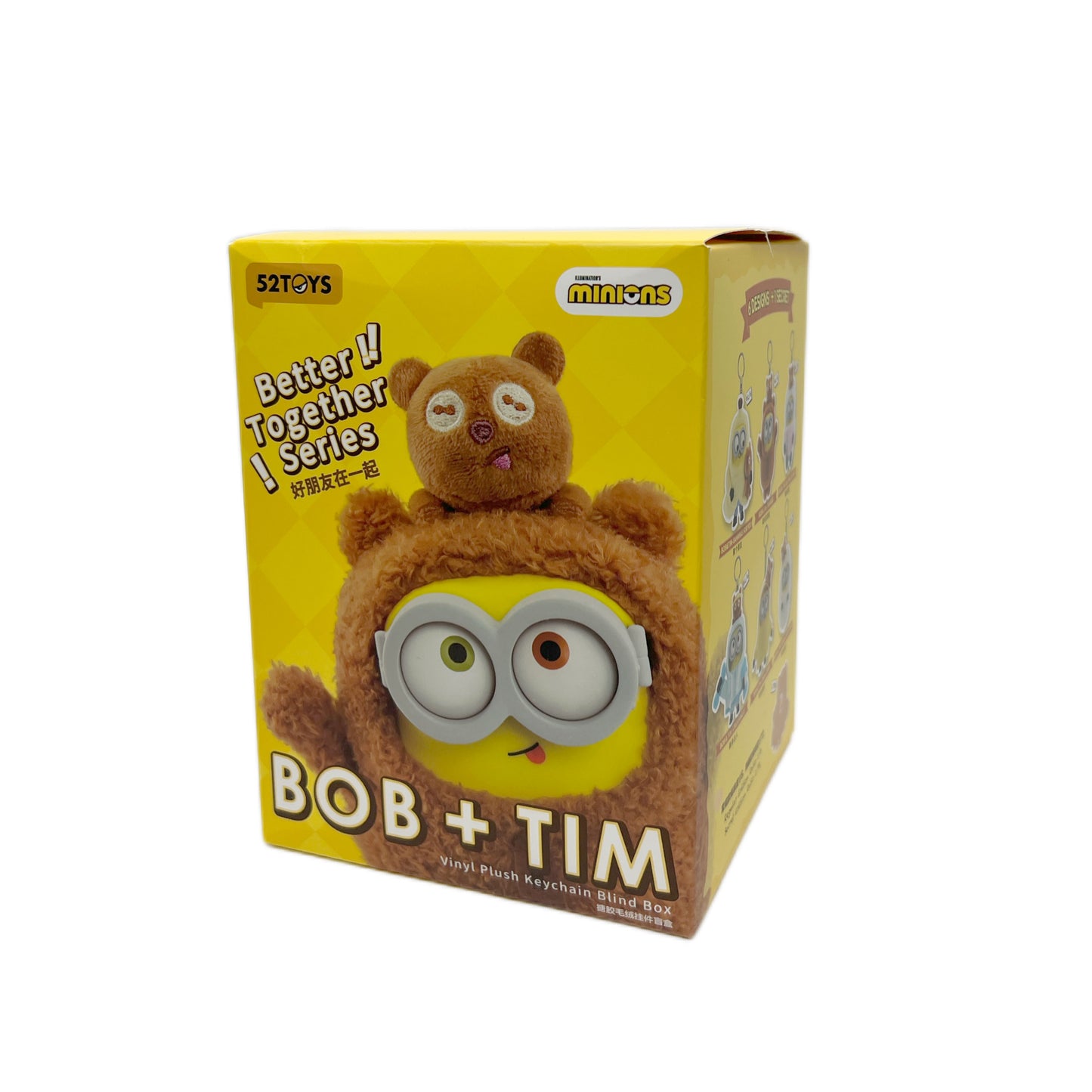 52TOYS ミニオンズ ボブ&ティム ベストフレンズ ぬいぐるみストラップ