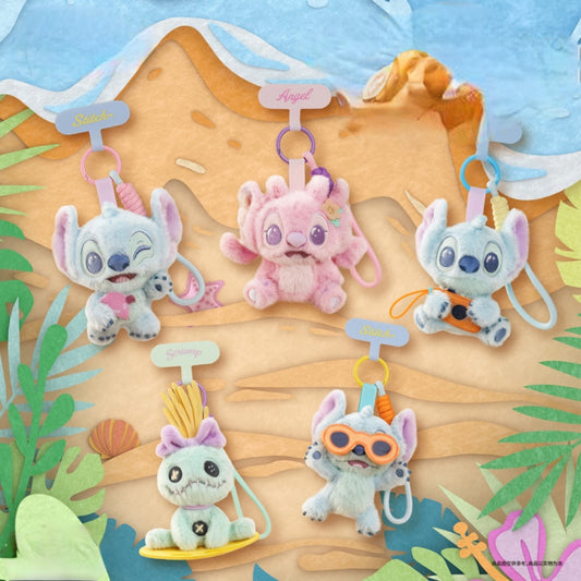 52TOYS BLINDBOX スティッチ もふもふハワイアンズ キーホルダー