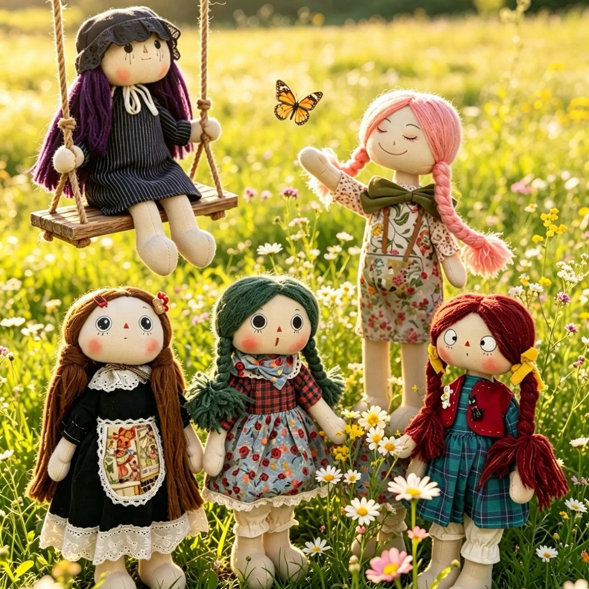 ナナちゃん 森のばら ぬいぐるみ