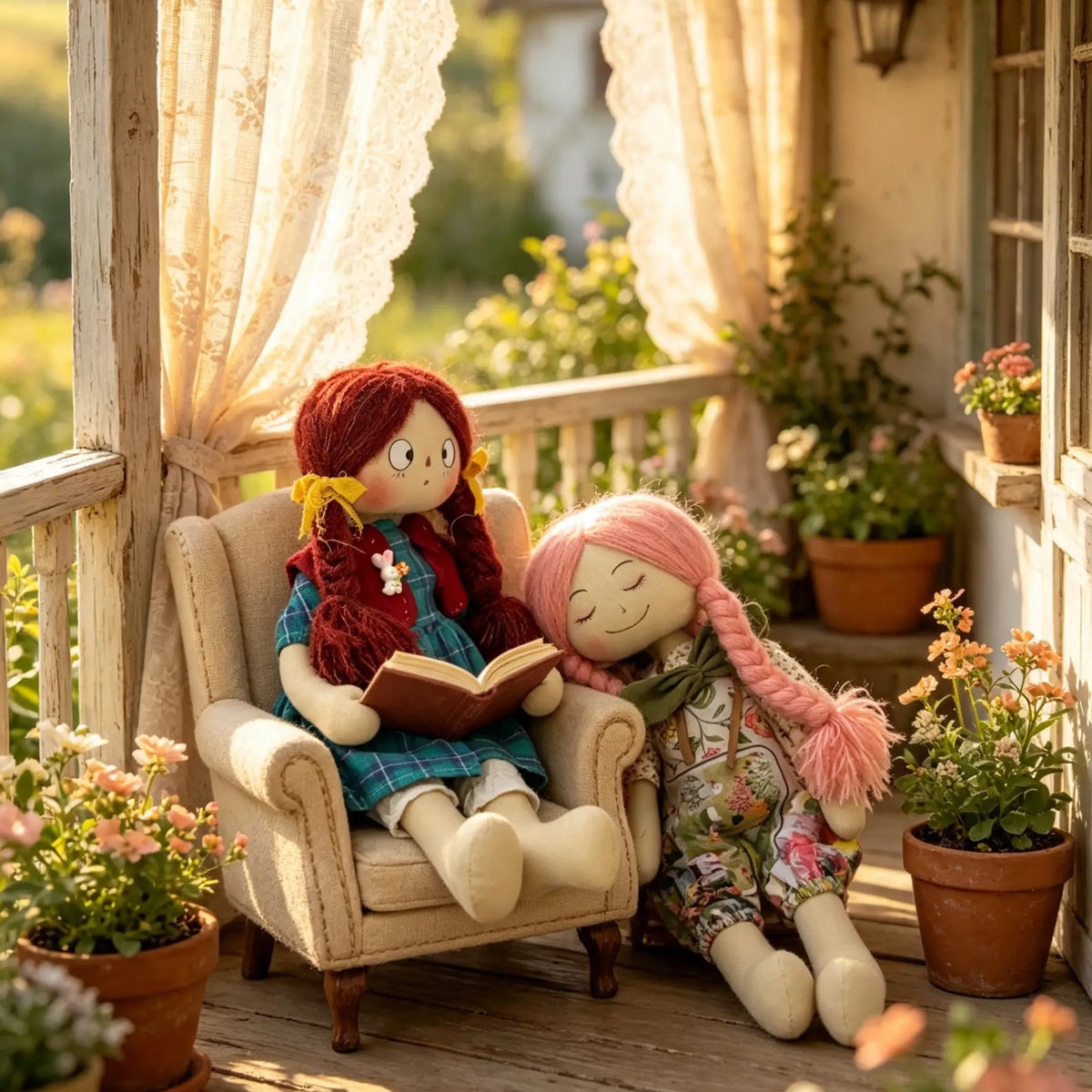 ナナちゃん 森のばら ぬいぐるみ