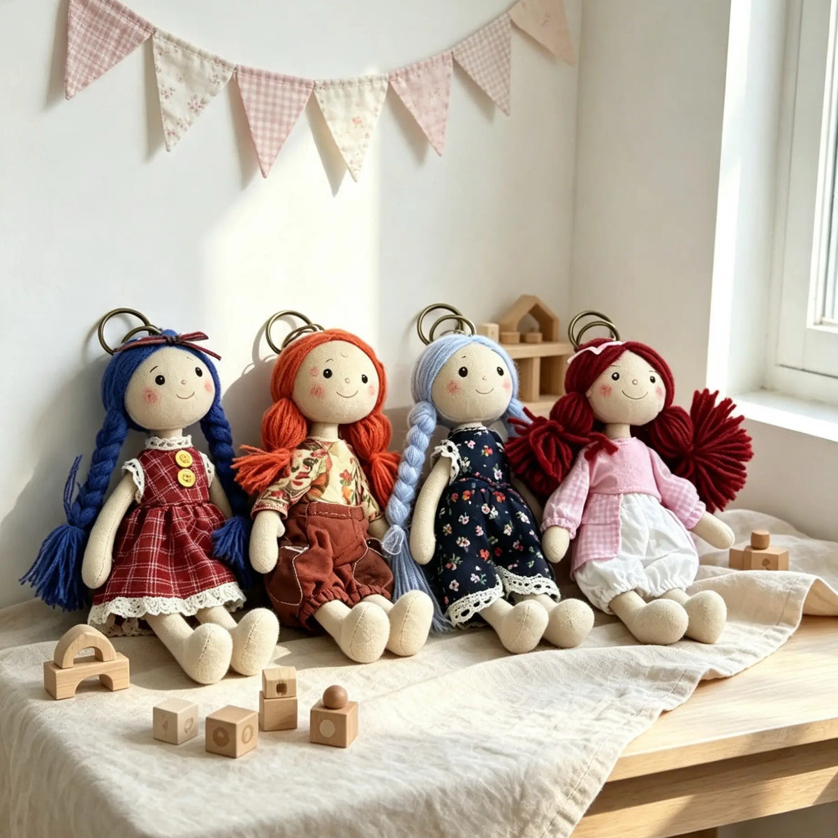 ナナちゃん しずかなひととき シリーズ ぬいぐるみペンダント
