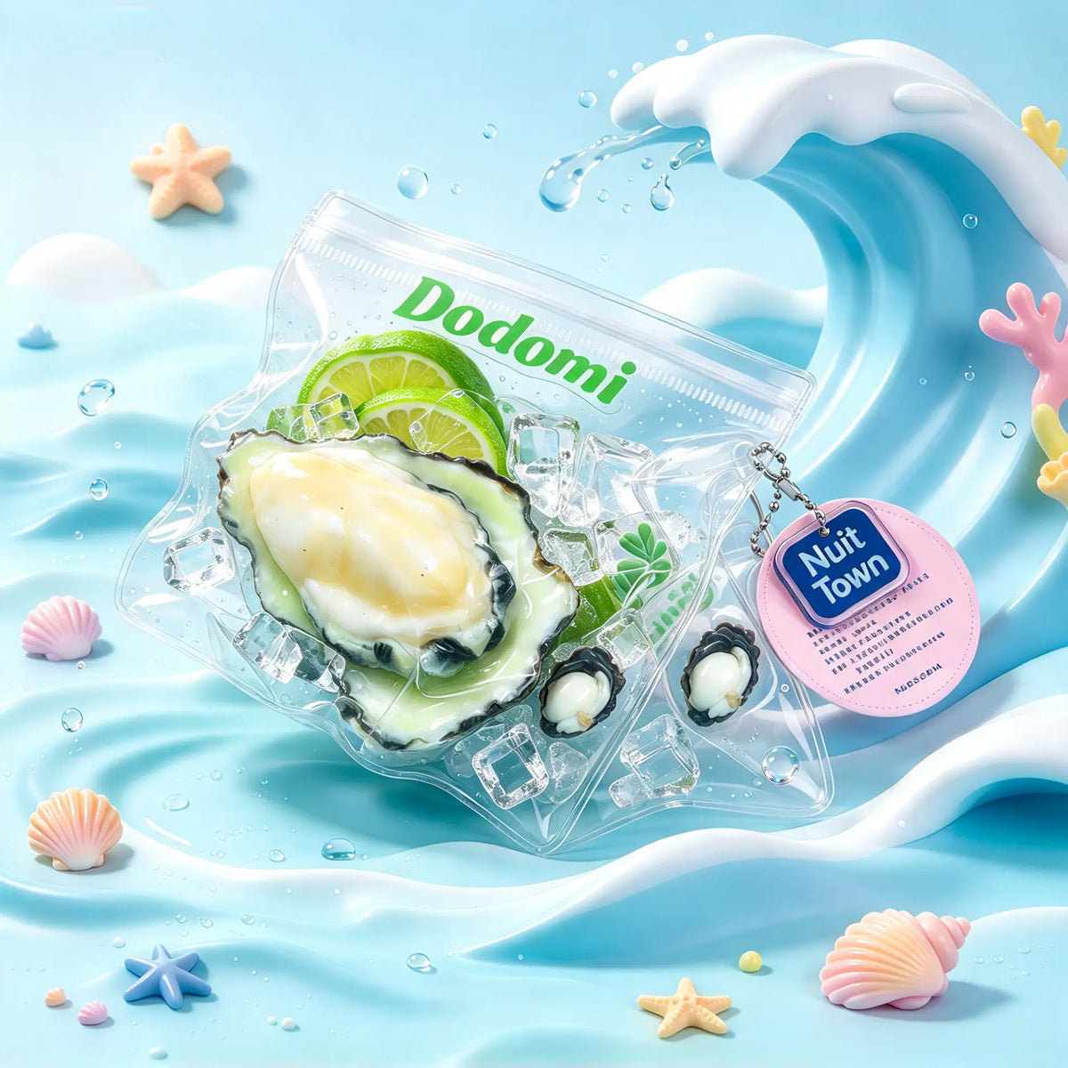 ぬいっと スクイーズ むにむに牡蠣 Squishy