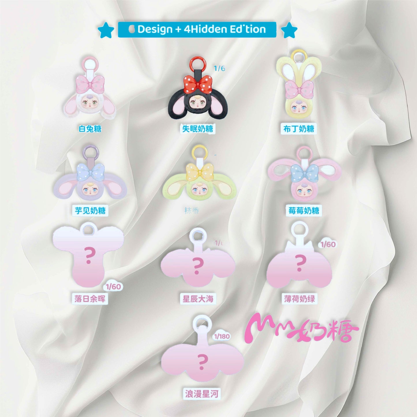 MM SUGAR BABY　ラビットシリーズ ぬいぐるみペンダント