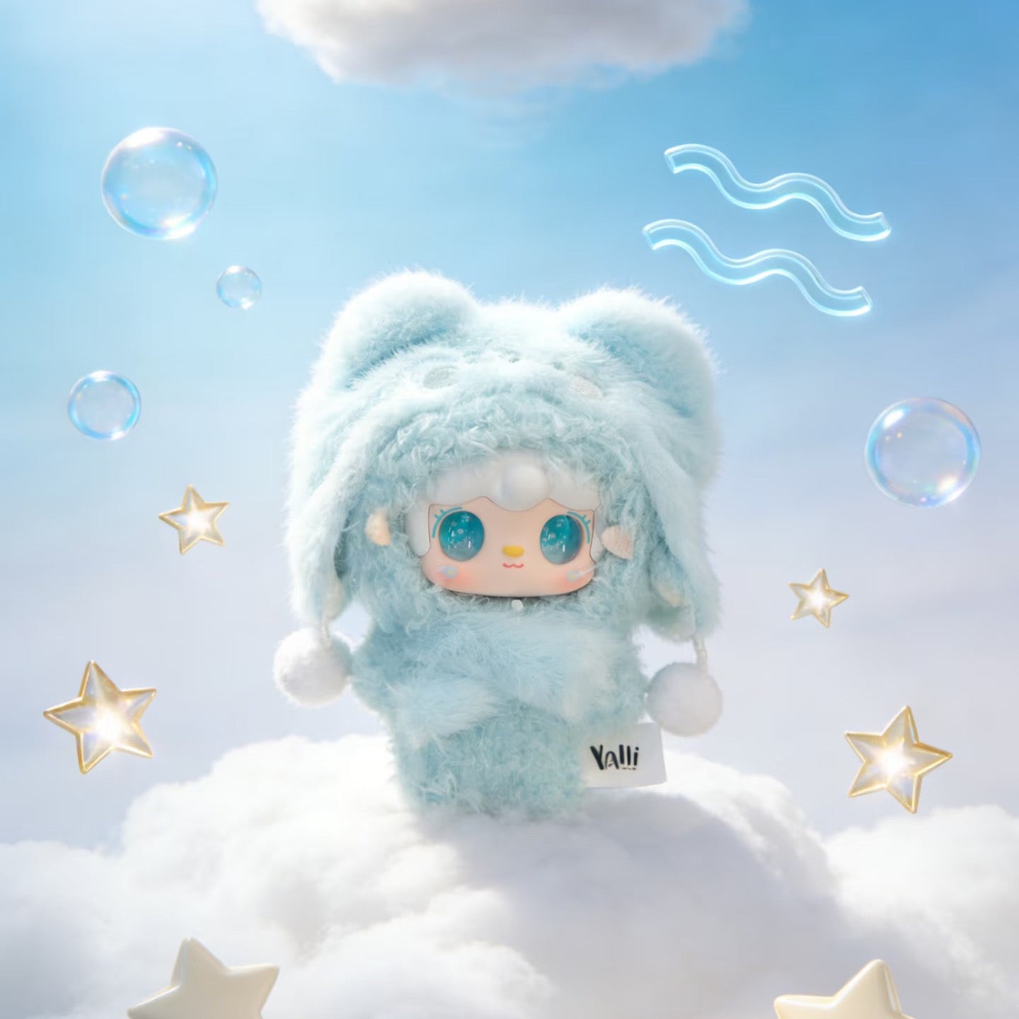 YOOKI Character Profile-十二星座ぬいぐるみペンダント