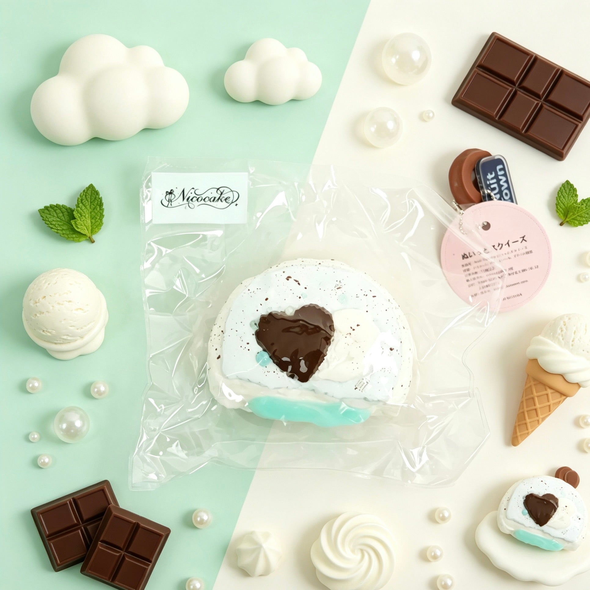 NUIT TOWN スクイーズ マシュマロ（チョコミント） – Nuit Town