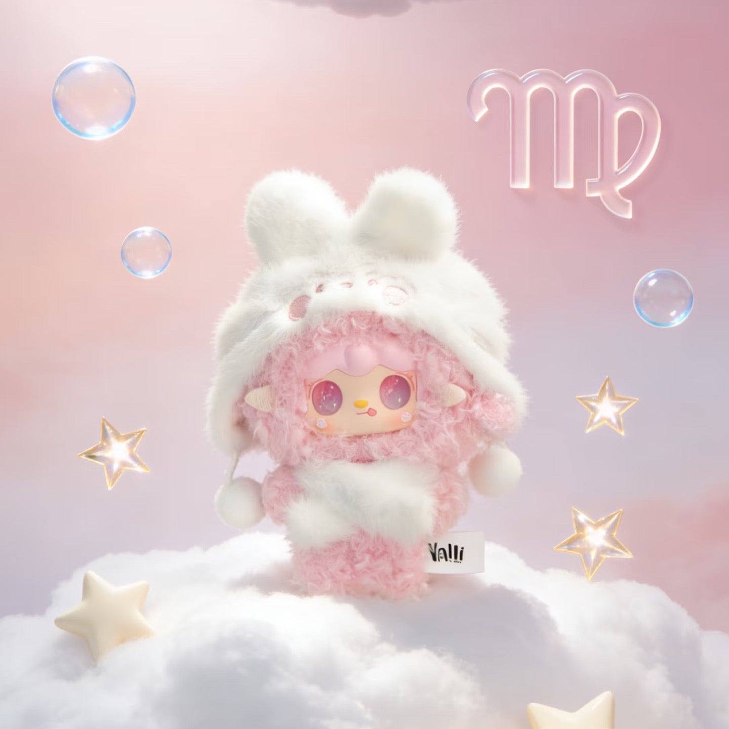 Yooki 1000% ふわふわファンタジー8.18新作 YOOKI Character Profile-十二星座ぬいぐるみペンダント – Nuit Town