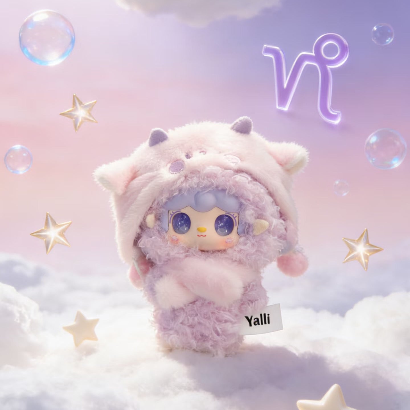 YOOKI Character Profile-十二星座ぬいぐるみペンダント