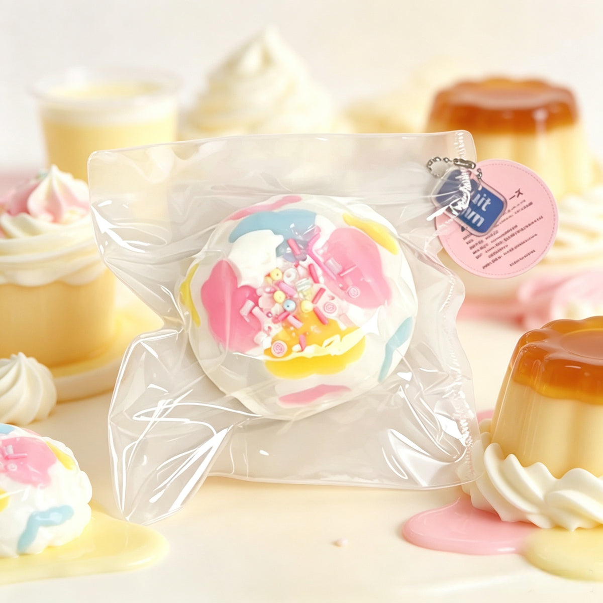 NUIT TOWN　スクイーズ　クリームプリン