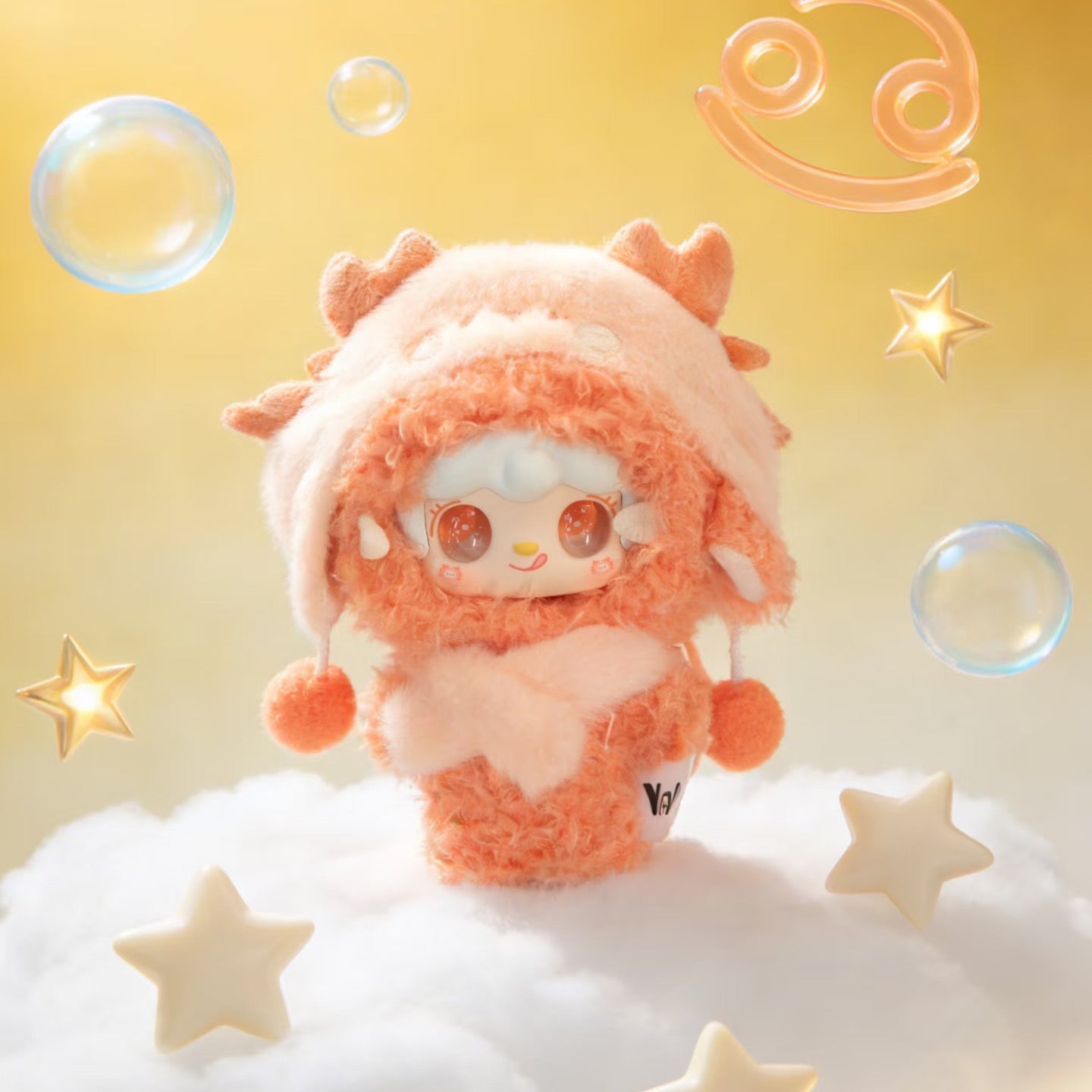 YOOKI Character Profile-十二星座ぬいぐるみペンダント