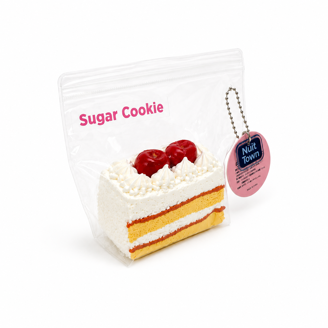 NUIT TOWN スクイーズ　さくらんぼショートケーキ