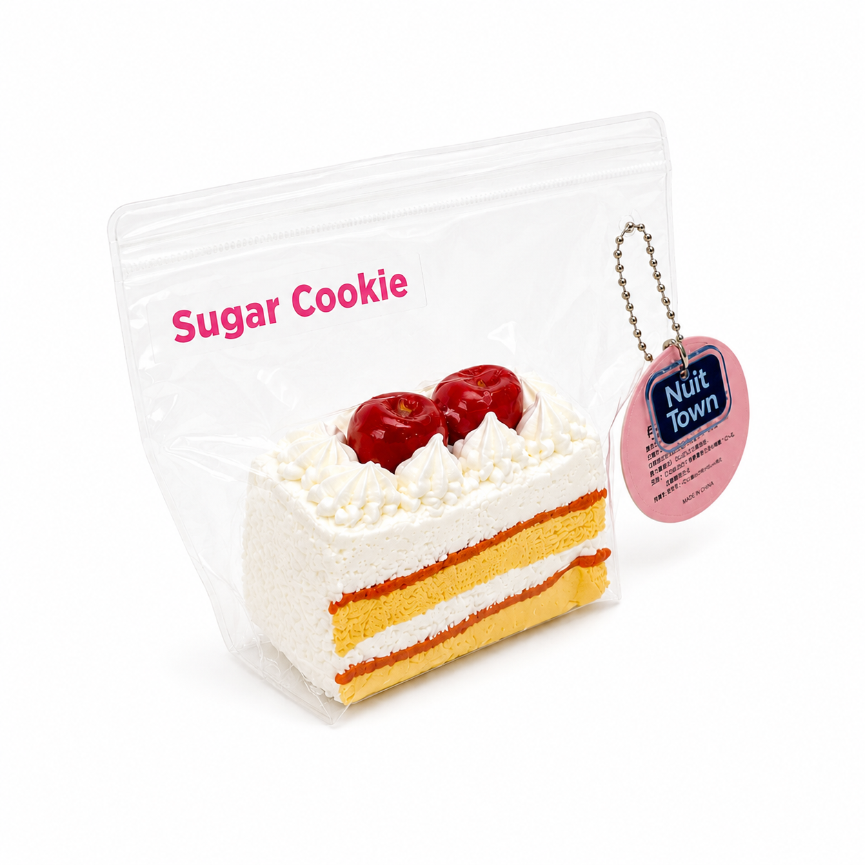 NUIT TOWN スクイーズ　さくらんぼショートケーキ