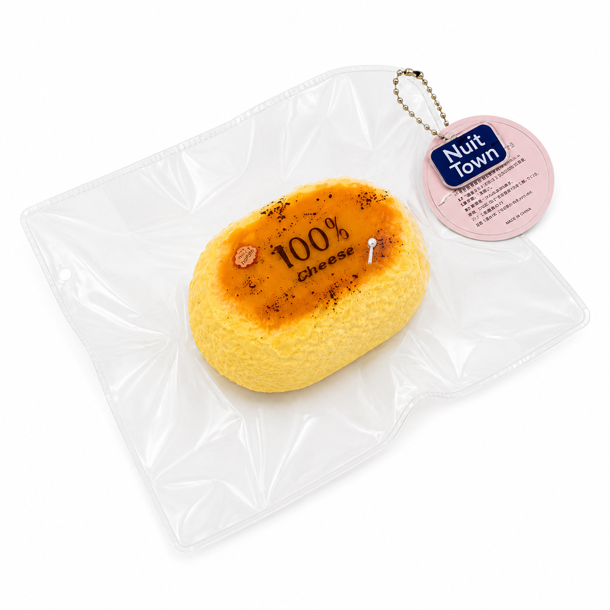 NUIT TOWN　スクイーズ　一口ケーキ（チーズ）