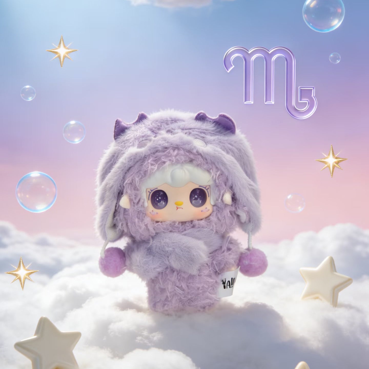 YOOKI Character Profile-十二星座ぬいぐるみペンダント