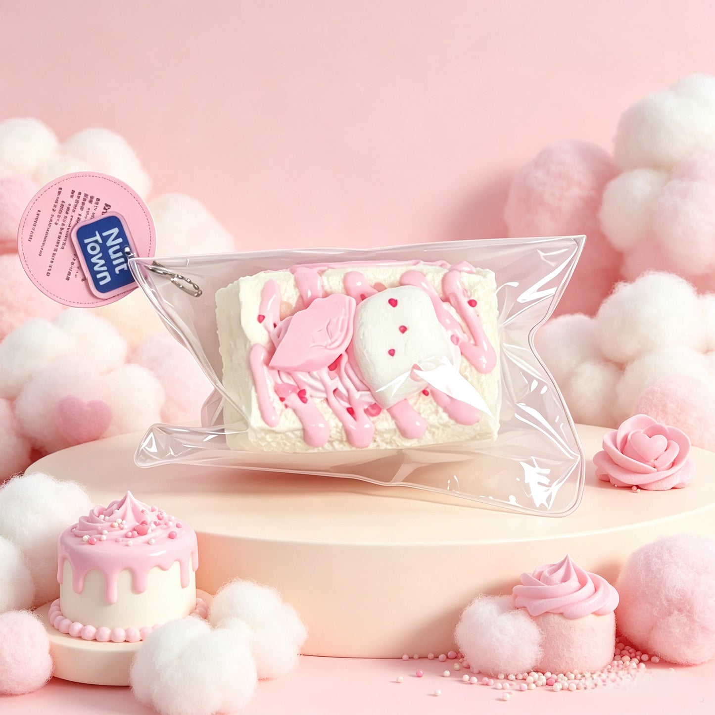 NUIT TOWN　スクイーズ　マシュマロケーキ