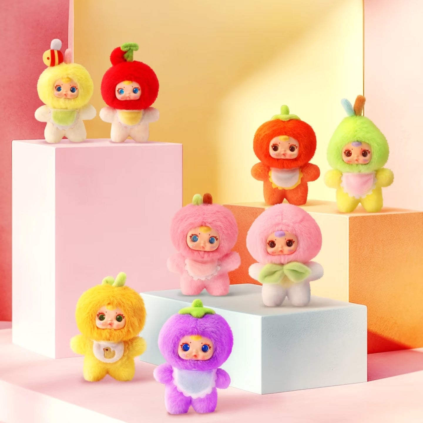 MM SUGAR BABY COLORFUL FRUITSシリーズ ぬいぐるみペンダント