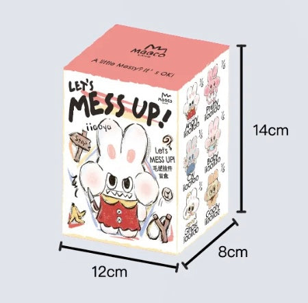 MAOCO LAND Let's Mess Upシリーズ ぬいぐるみペンダント