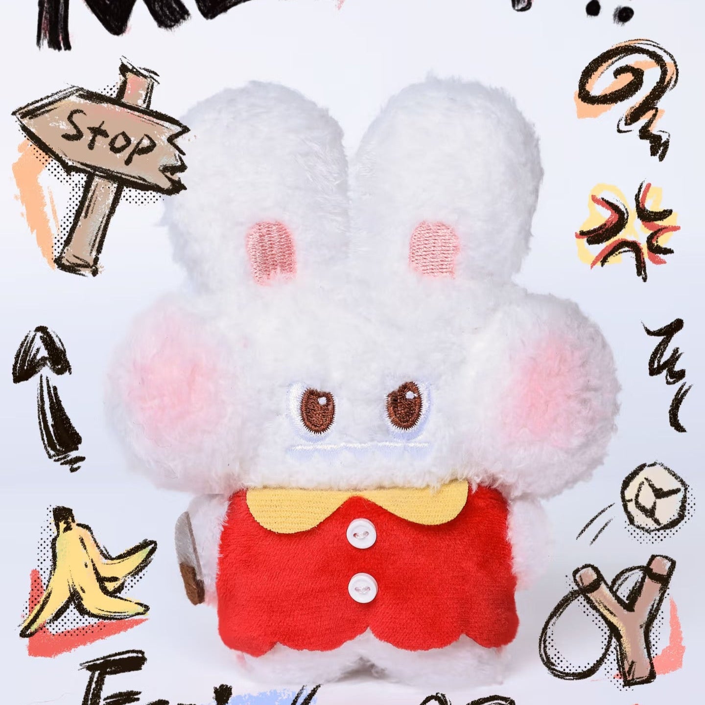 MAOCO LAND Let's Mess Upシリーズ ぬいぐるみペンダント