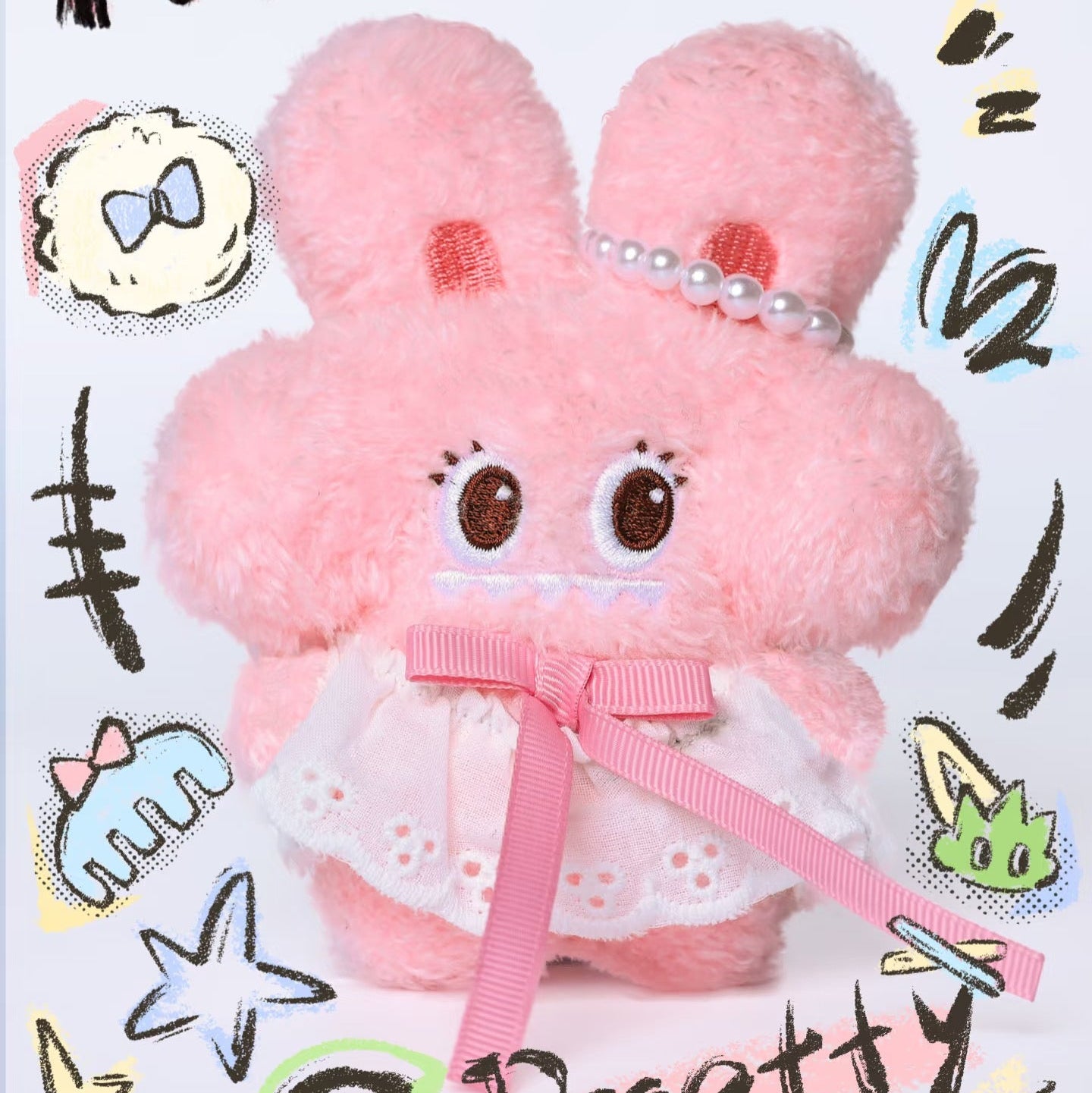 MAOCO LAND Let's Mess Upシリーズ ぬいぐるみペンダント