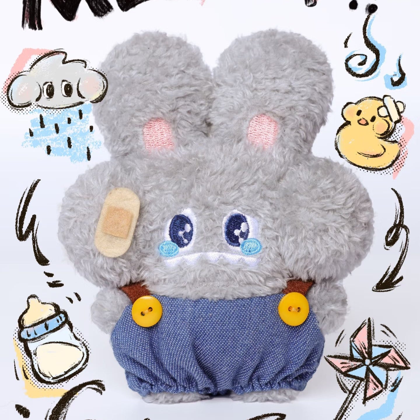 MAOCO LAND Let's Mess Upシリーズ ぬいぐるみペンダント