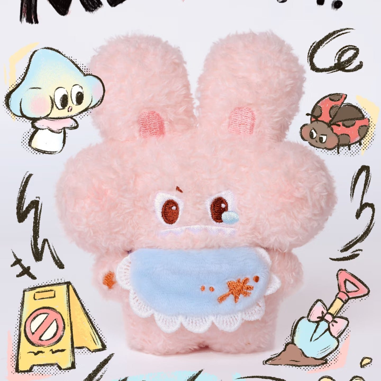 MAOCO LAND Let's Mess Upシリーズ ぬいぐるみペンダント