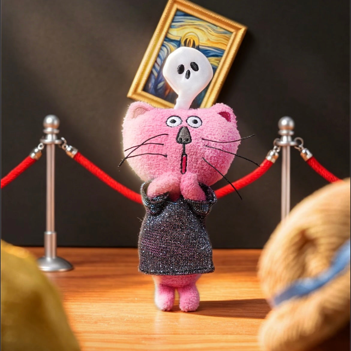 MAOMAOMAO Chic Cat Museum series plush ぬいぐるみペンダント