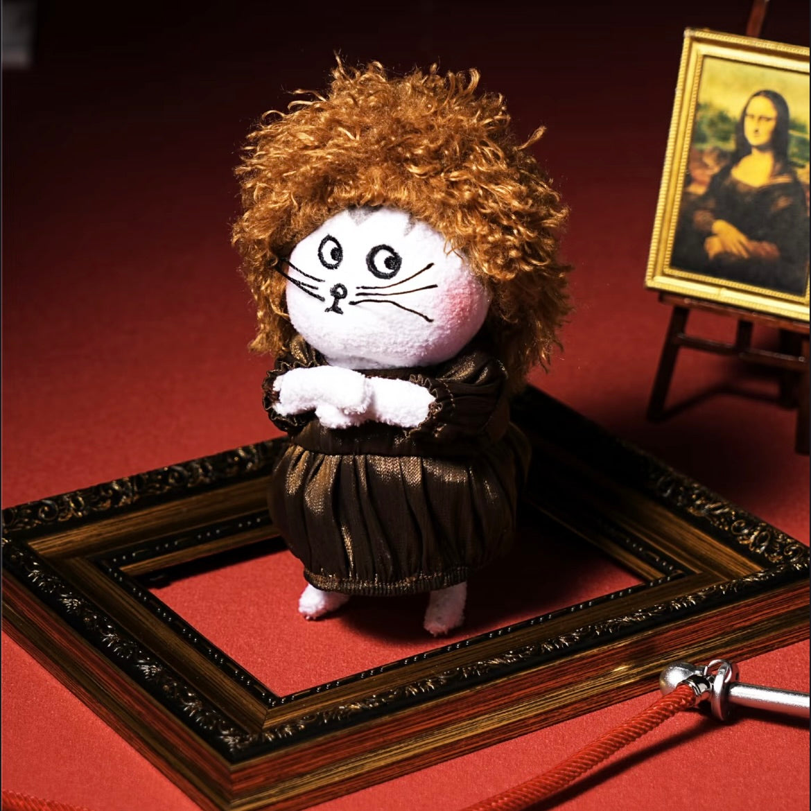 MAOMAOMAO Chic Cat Museum series plush ぬいぐるみペンダント