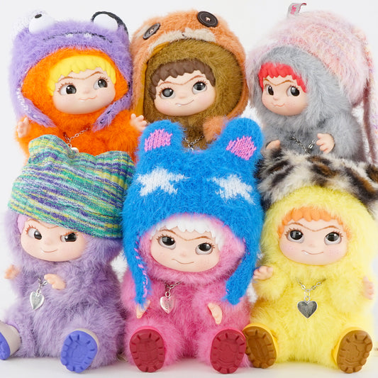 WAKUKU FUZZY TRENDY FUN PARTYシリーズ ぬいぐるみペンダント ＜入荷予定11月＞