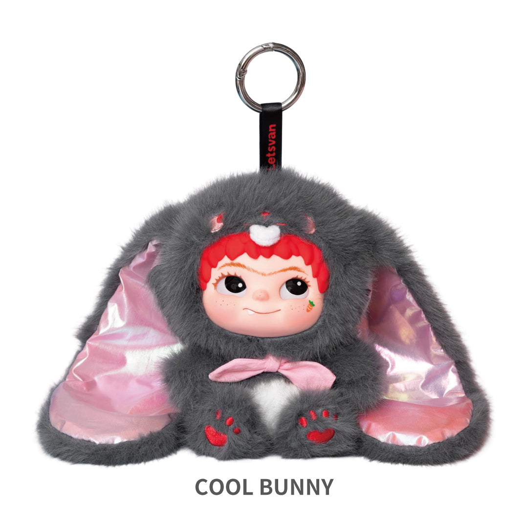 WAKUKU FOX＆BUNNYシリーズ ぬいぐるみペンダント＜入荷予定12月＞