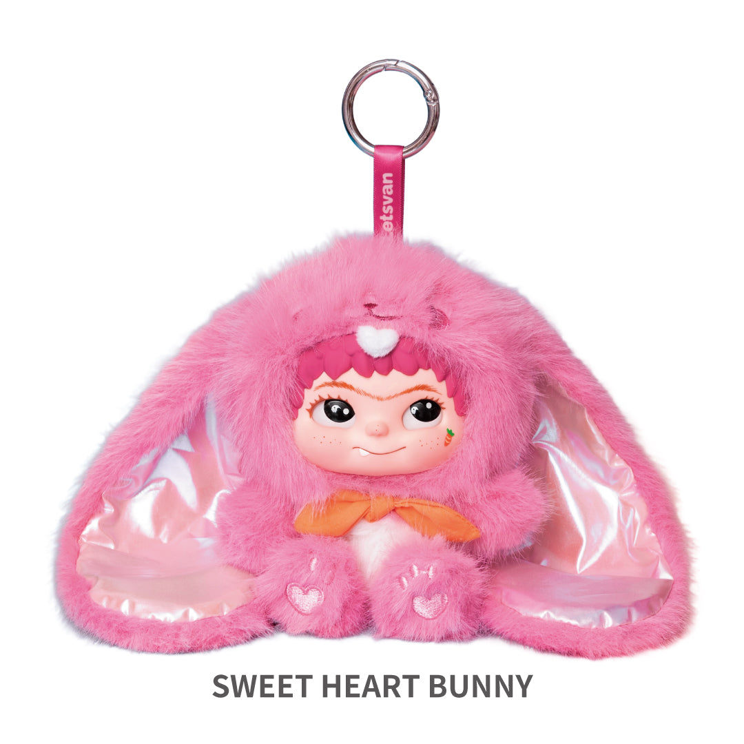 WAKUKU FOX＆BUNNYシリーズ ぬいぐるみペンダント＜入荷予定12月＞